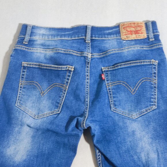 Levi's 511 jeans men's sz W34 L30 medium washed blue slim fit straight leg jeans - Picture 4 of 15